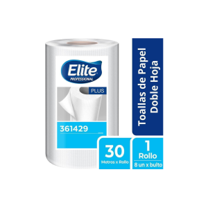 COD. 572.000 - PAPEL TOALLA 2H BLANCO 30MT ELITE (361429)
