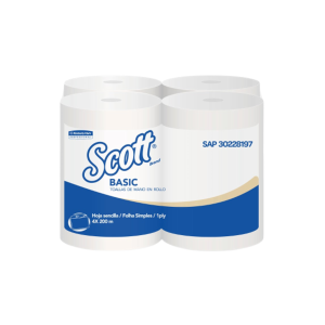 COD. 573.000 - PAPEL TOALLA AIRF 1H BL 200MT PQ X 4 SCOTT (30228197) (30242645)