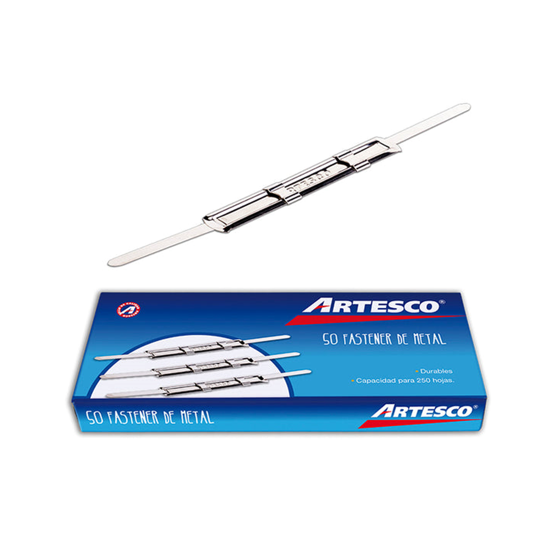 COD. 1682.000 - FASTENER DE METAL CAJ X 50 UND ARTESCO