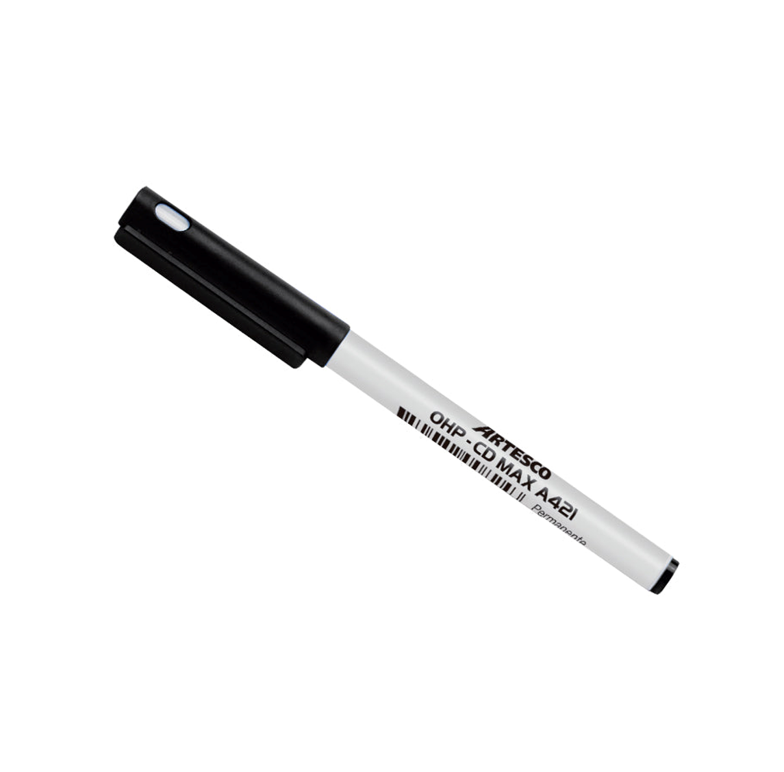 COD. 1790.000 - MARCADOR PERMANENTE CD MAX A421 NEGRO ARTESCO