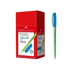 COD. 1920.000 - BOLIGRAFO 031 TRILUX FINE AZUL FABER CASTELL