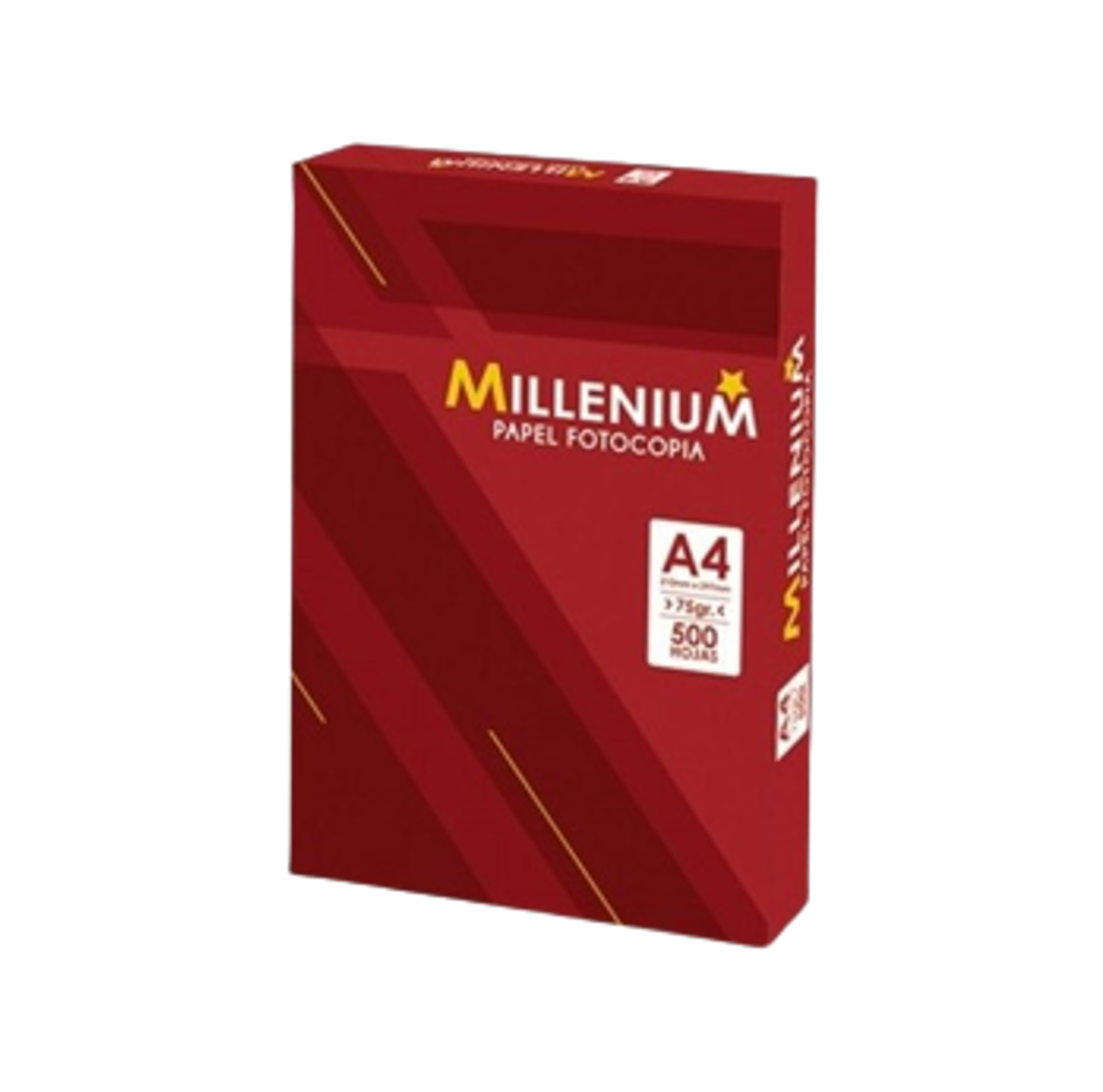 COD. 2453.000 - PAPEL BOND A4 75G MILLENIUM (PQT 500H)