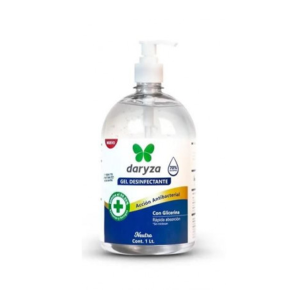 COD. 1622.000 - ALCOHOL GEL DESINFECTANTE DARYZA X 1 LITRO C/APLICADOR