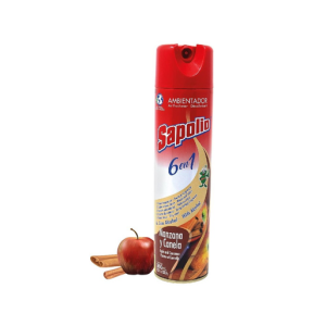 COD. 2575.000 - AMBIENTADOR SPRAY 360ML MANZANA CANELA SAPOLIO